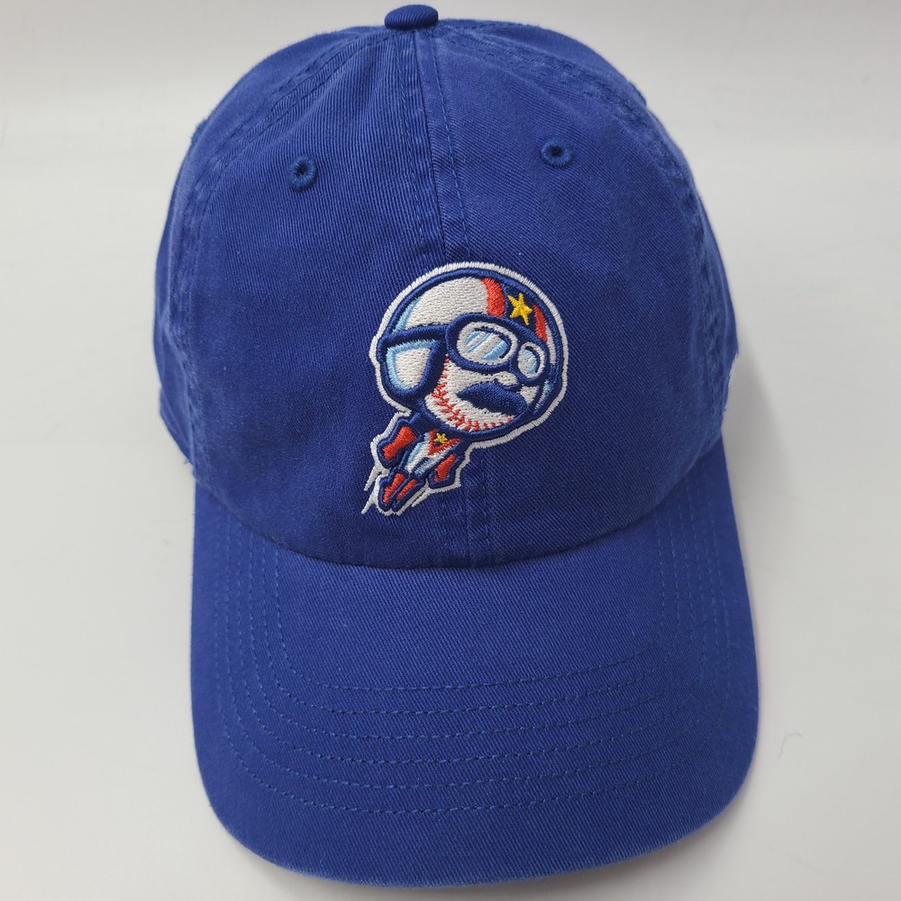 Kannapolis Cannon Ballers Hat Fitted M 47 Brand Franchise Blue MiLB Baseball Men